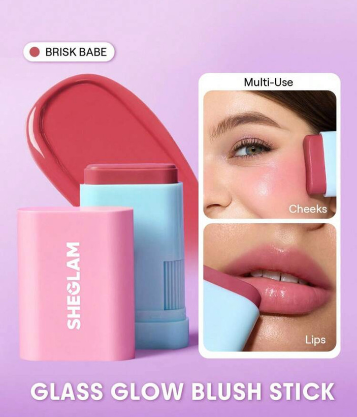 رژگونه استیکی براق