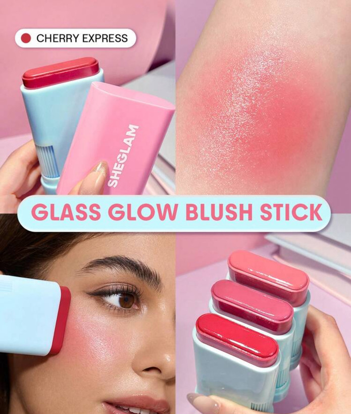 رژگونه استیکی براق