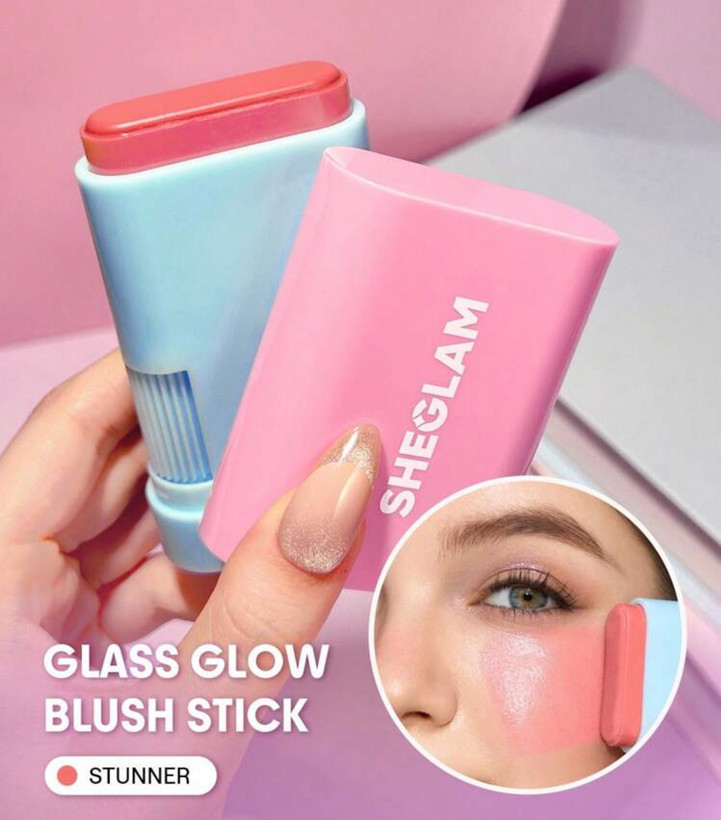 رژگونه استیکی براق