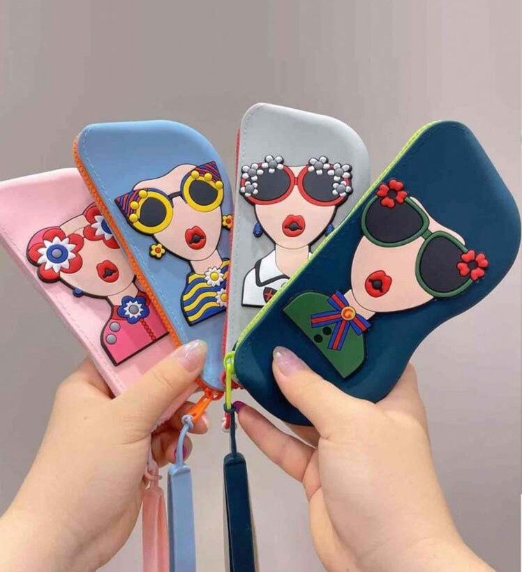 جای عینکی سیلکونی