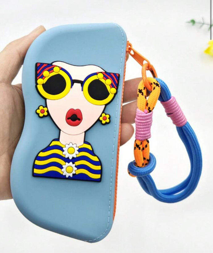 جای عینکی سیلکونی