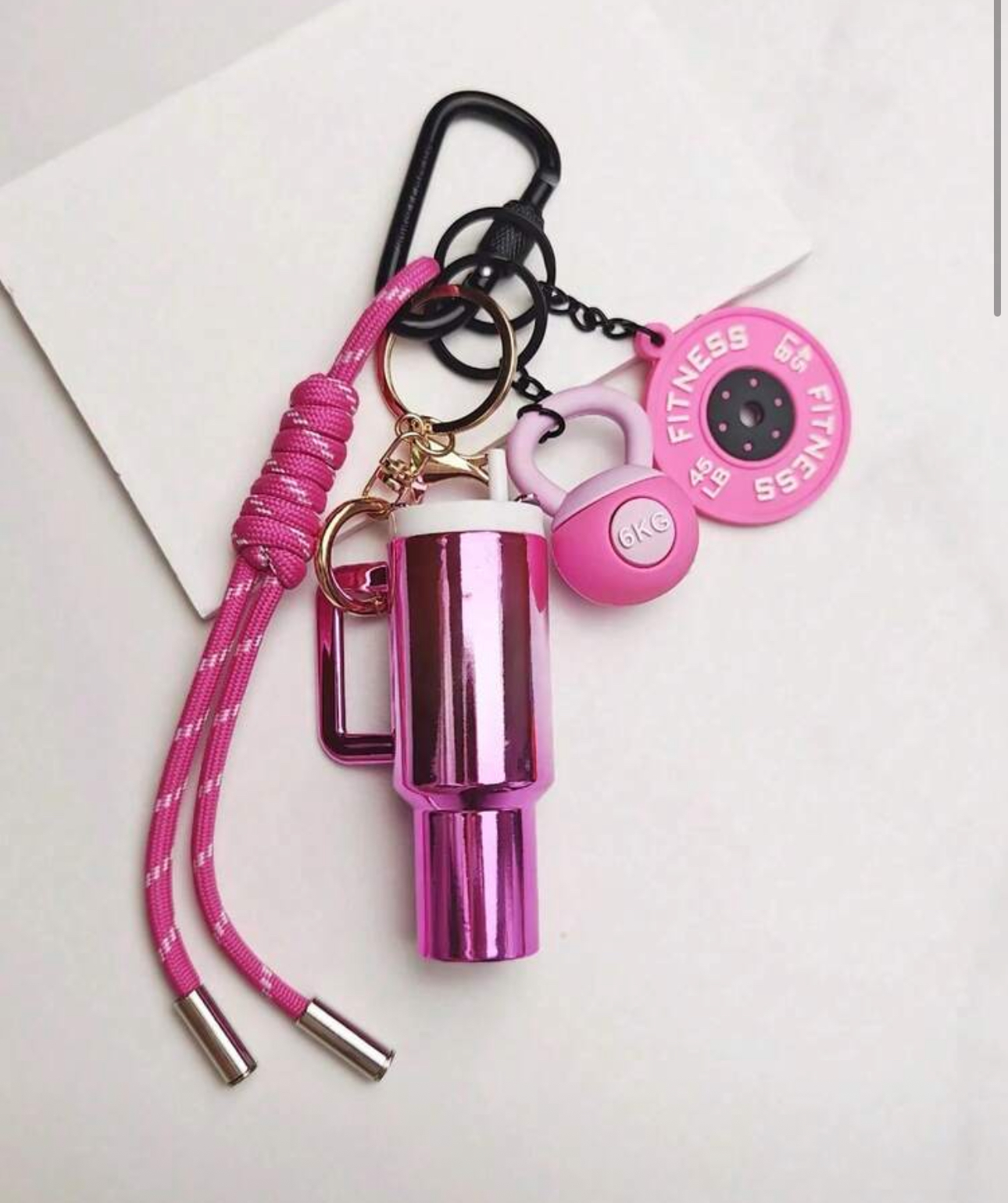 جاکلیدی/آویز کیف ورزشی فیتنس