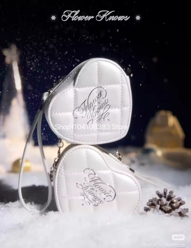 کیف قلبی مینی فلاور نوز مدل زمستان درخشان