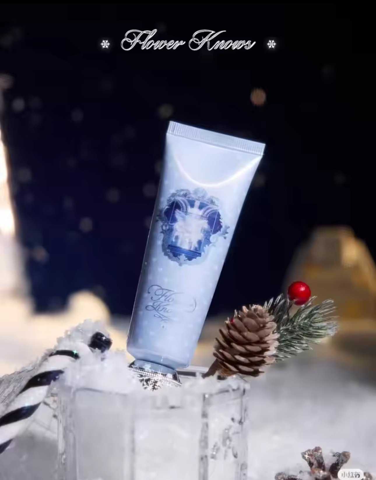 کرم دست فلاور نوز مدل زمستان درخشان