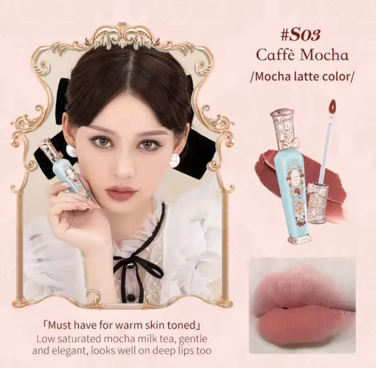 رژلب مایع مات مدل Strawberry فلاور نوز