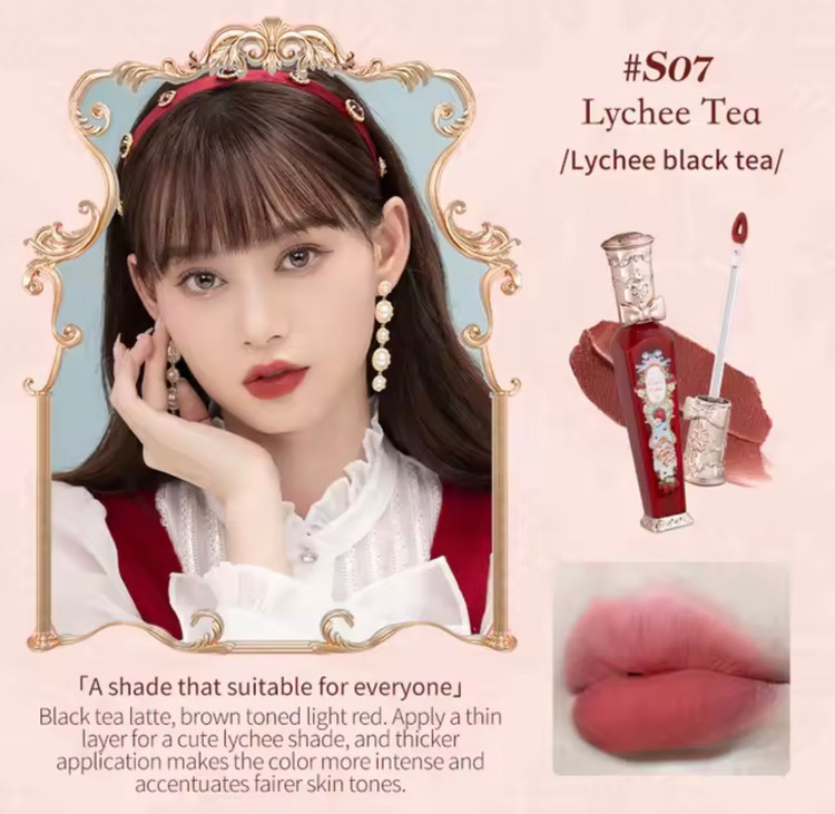 رژلب مایع مات مدل Strawberry فلاور نوز
