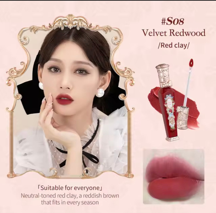 رژلب مایع مات مدل Strawberry فلاور نوز