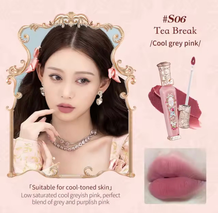 رژلب مایع مات مدل Strawberry فلاور نوز