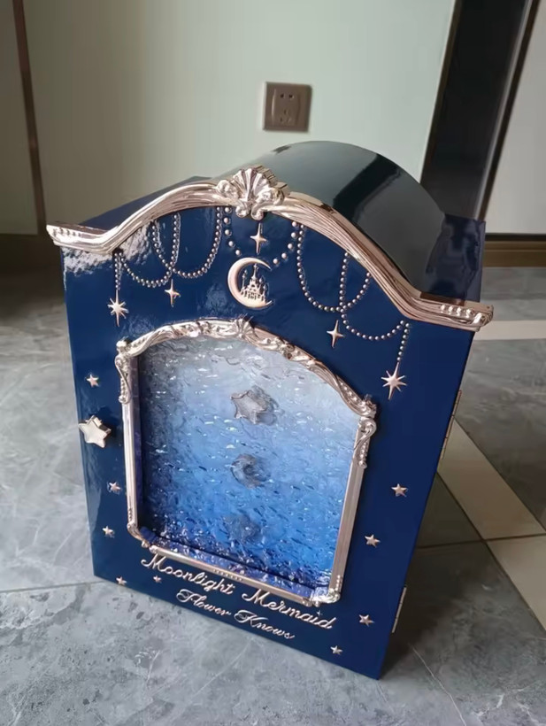 جعبه نگهدارنده آرایشی فلاور نوز مدل پری دریایی مهتابی