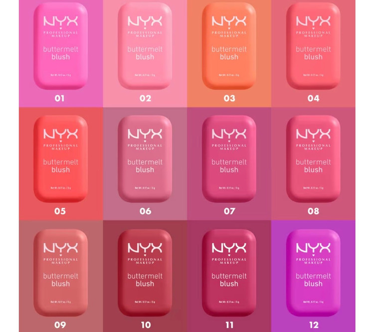 رژگونه پودری نکس nyx