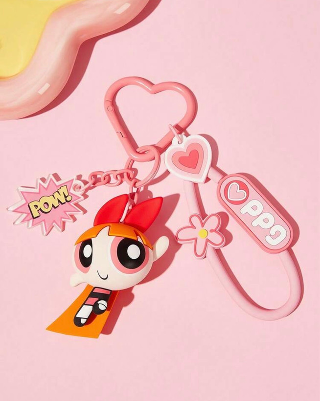 آویز کیف/جاکلیدی دختران پاورپاف