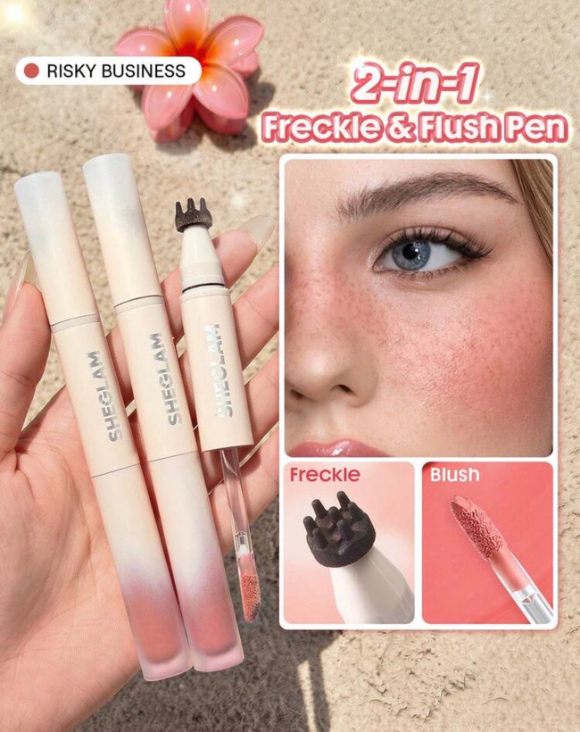 تینت قلم دوسر رژگونه و ککومک شیگلم