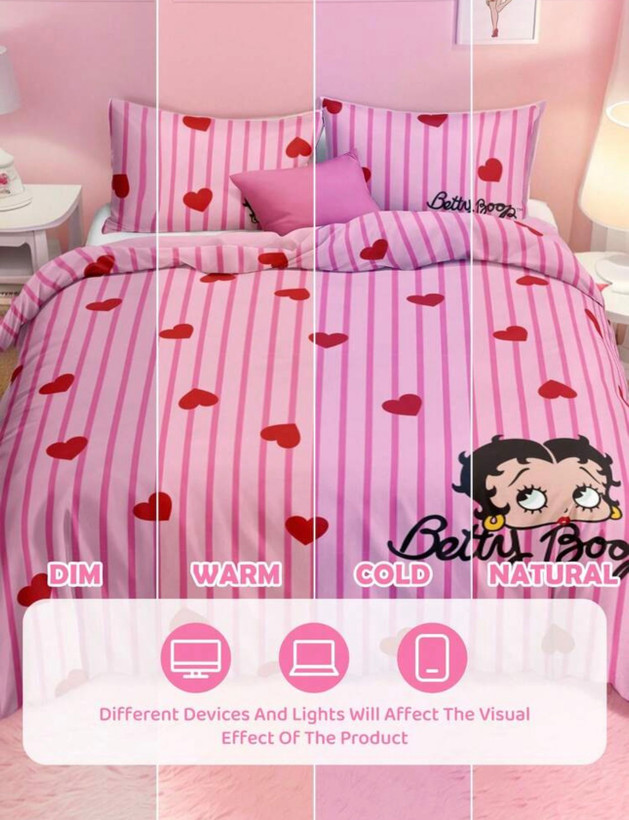 ست روتختی 3 تکه Betty Boop