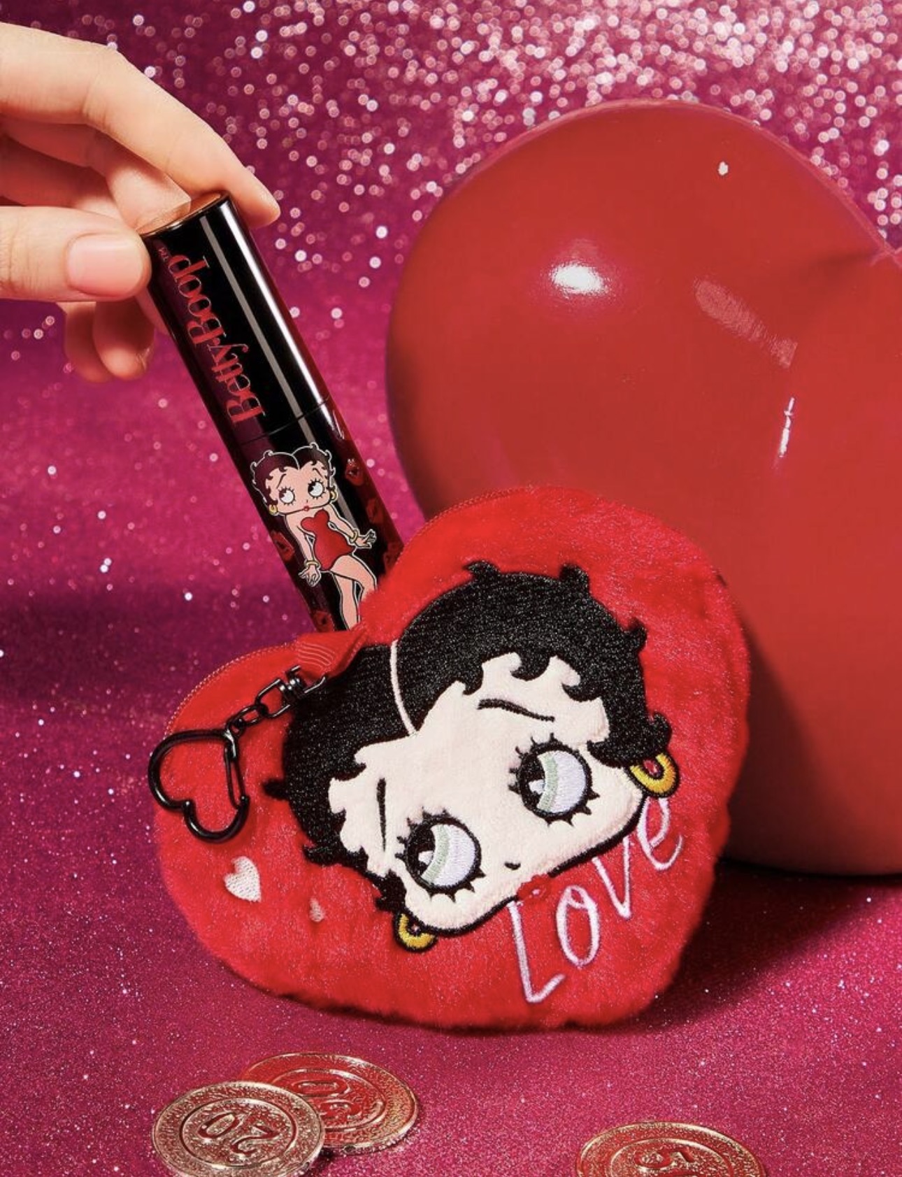کیف مینی/جاکلیدی Betty Boop