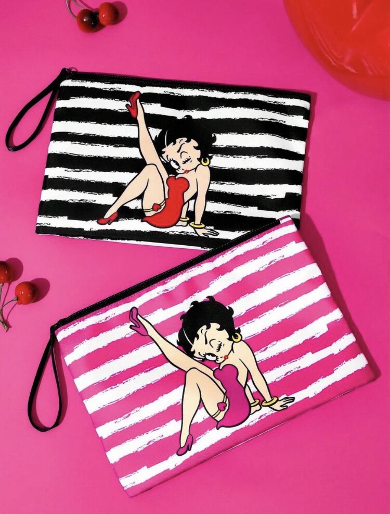 کیف لوازم آرایش زیپ‌دار Betty Boop