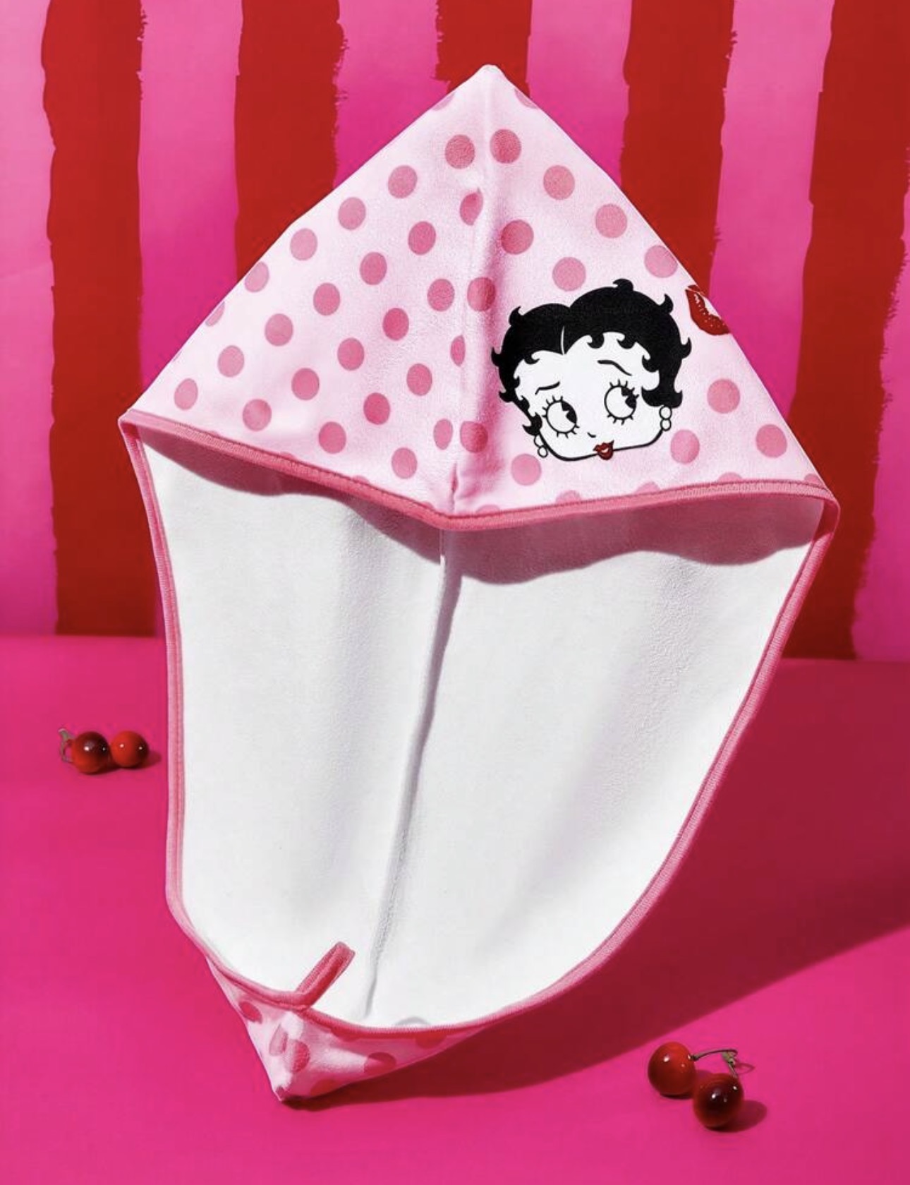 کلاه حوله‌ای خشک‌کن مو Betty Boop