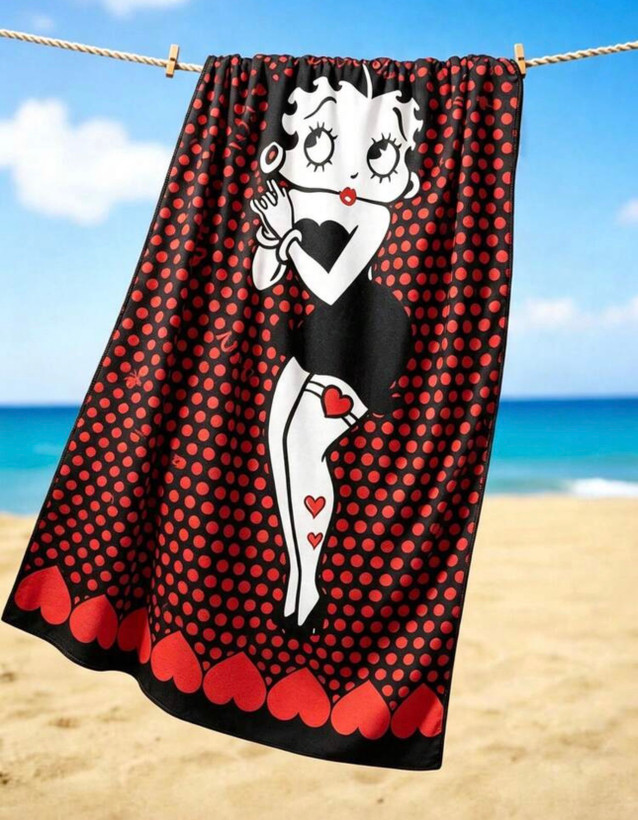 حوله حمام Betty Boop